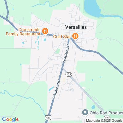 Location of the Versailles DMV office