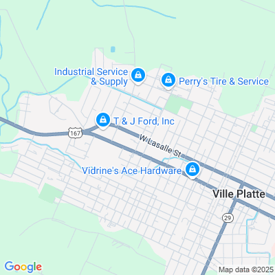 Location of the Ville Platte DMV office