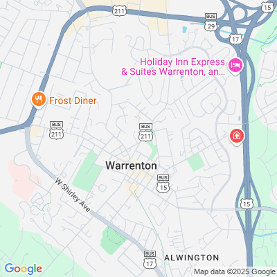 Location of the Warrenton Customer Service Center DMV office