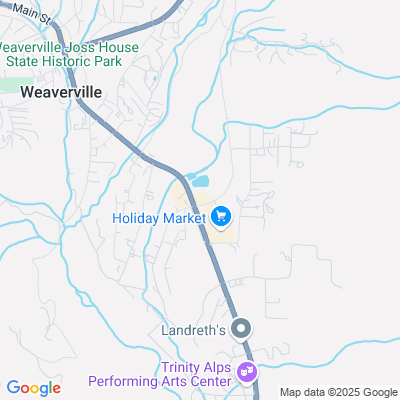 Location of the Weaverville DMV office