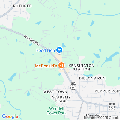 Location of the Wendell Driver License Office DMV office