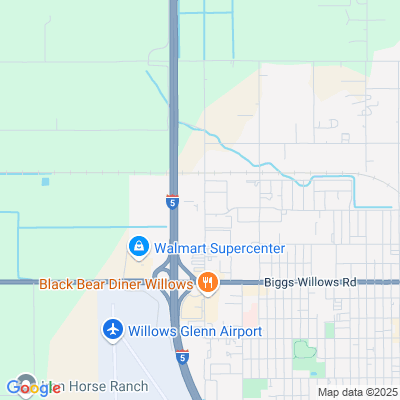Location of the Willows DMV office