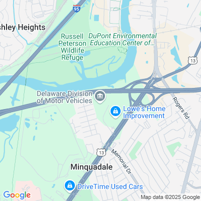 Location of the Wilmington DMV office