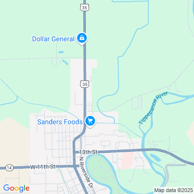 Location of the Winamac DMV office