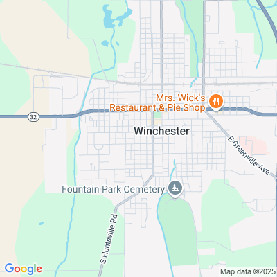 Location of the Winchester DMV office