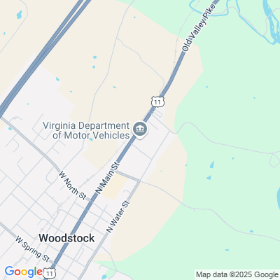 Location of the Woodstock Customer Service Center DMV office