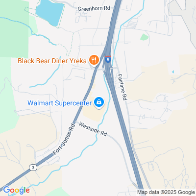 Location of the Yreka DMV office