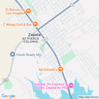 Location of the Zapata DMV office